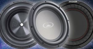 Three subwoofers