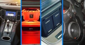 Various car audio equipment